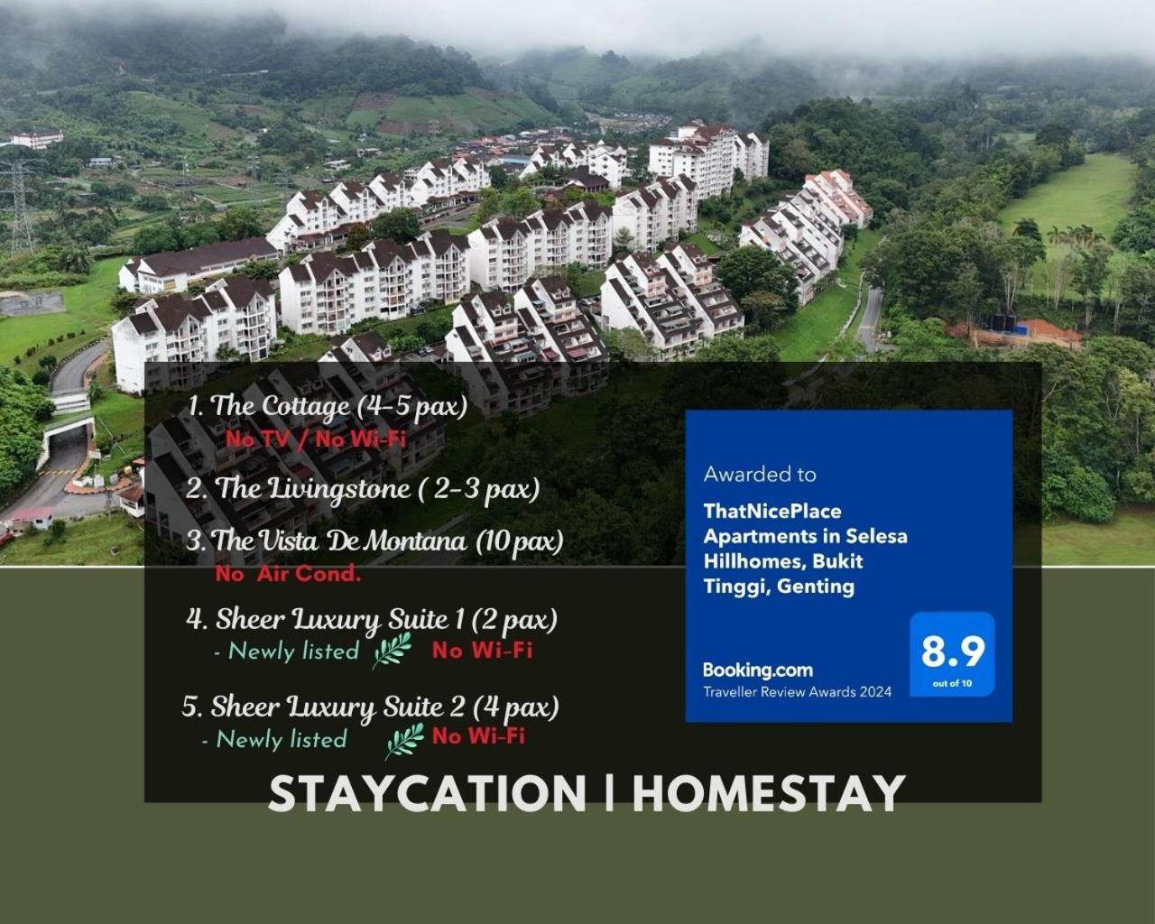 Thatniceplace Apartments In Selesa Hillhomes, Bukit Tinggi, Genting Bentong Exteriör bild