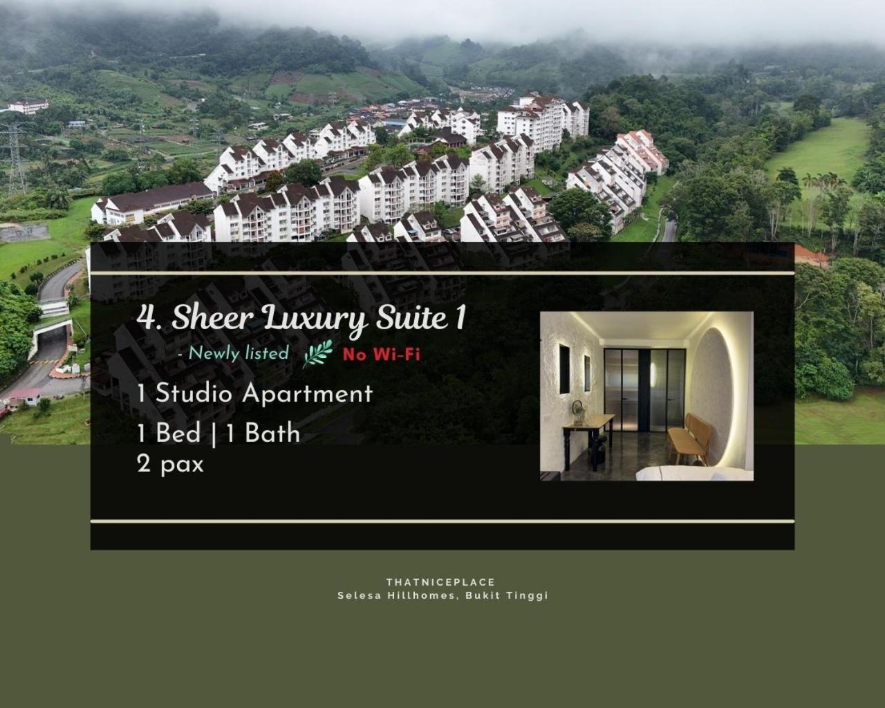 Thatniceplace Apartments In Selesa Hillhomes, Bukit Tinggi, Genting Bentong Exteriör bild
